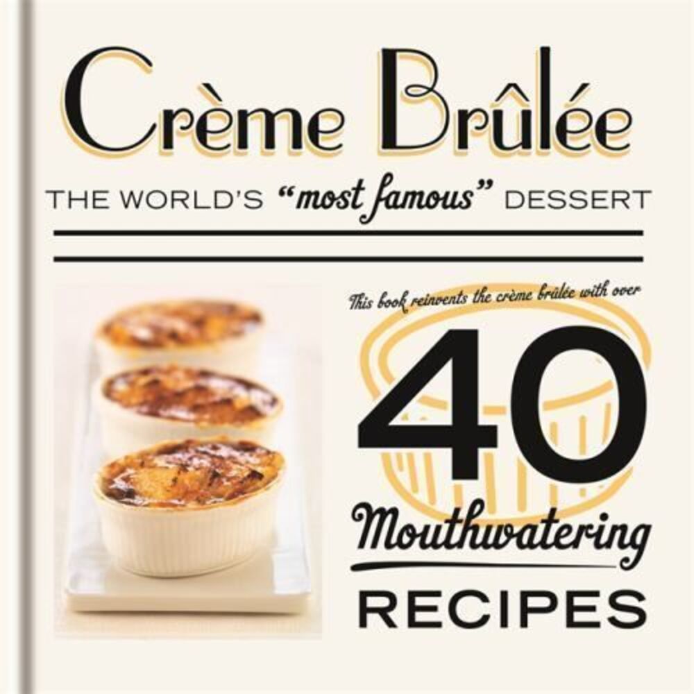 Crème Brûlée Hardback Book The Fast Free Shipping
